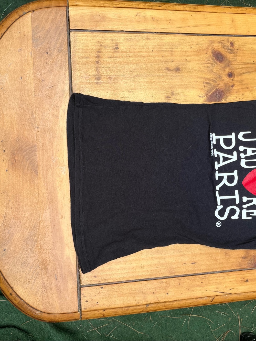 Women’s Black Tank Top with Paris Graphic
